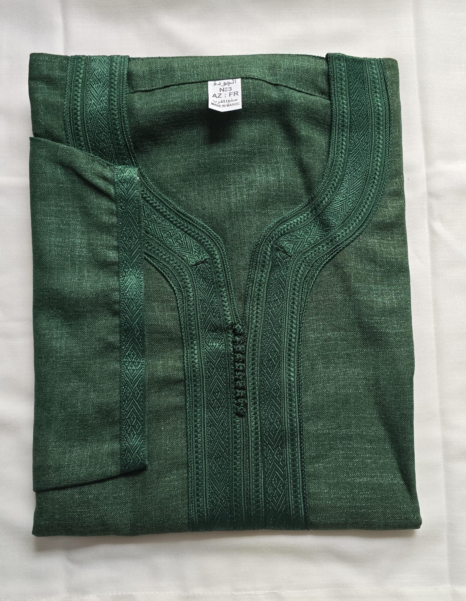 Forest Green Moroccan Gandoura